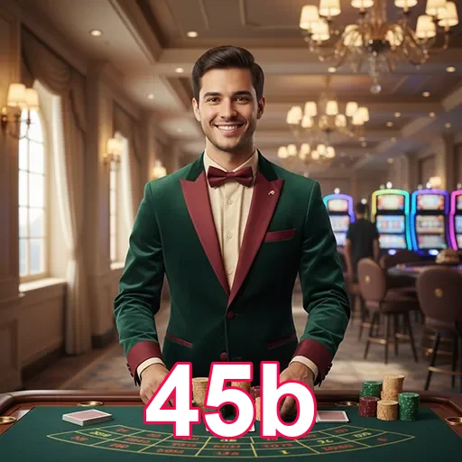 Ilustração de Explore os jogos de cassino online mais emocionantes no 45b